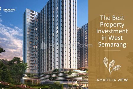 Dijual Apartemen Amartha View Semarang Lingkungan Eksklusif Dekat Pintu Tol Krapyak