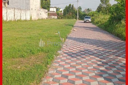 Jual Tanah di Timur Stadion Maguwoharjo Jogja 300 Jutaan SHM