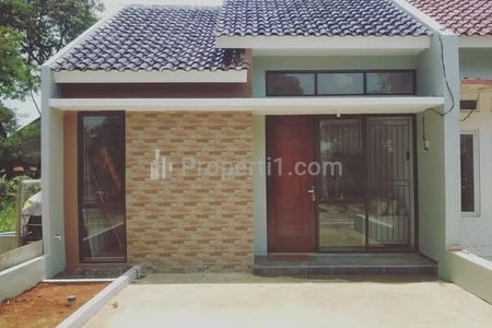 Jual Rumah Cilebut Bogor Masih Baru Minimalis Unfurnished