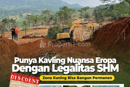 Dijual Tanah Kavling Siap Bangun di Sukamakmur, Bogor