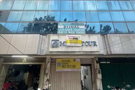 Dijual Ruko Dekat Pusat Bisnis di Cideng, Jakarta Pusat, LT 97m², LB 339m²
