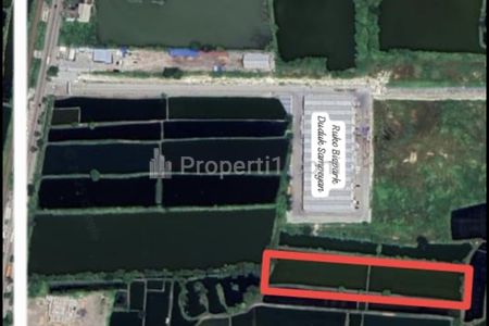 Dijual Tanah 1,2 Hektar di Dawarblandong Kebomas Gresik Jatim - Dekat Pergudangan Panca Bizpark - SHM