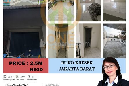 Dijual Ruko di Kresek - Jakarta Barat