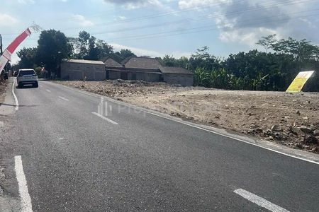 Dijual Tanah Luas Strategis di Raya Kasongan Bantul Jogjakarta