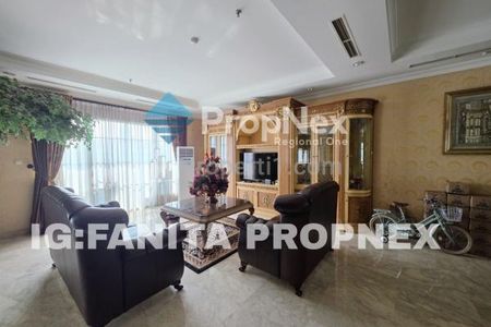 Jual Apartemen Bellezza Tower Louvre SUPER MURAH! 4 BR Full Furnish Mewah - Jarang Ada Unit Seluas Ini seperti Junior Penthouse!