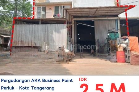 Dijual Gudang AKA Business Point (Dalam Komplek Pergudangan) Gebang Raya, Tangerang, Banten