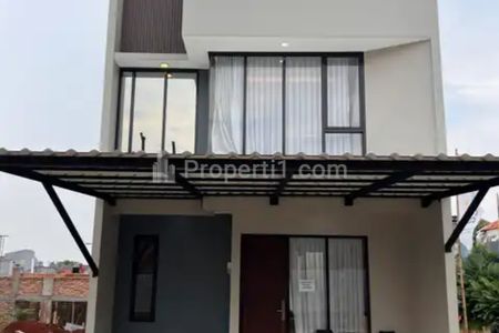 Dijual Rumah Cantik Modern Dekat McD Cipayung, LRT Ciracas, Toll Bambu Apus, TMII, Mabes Hankam AU