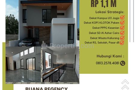 Dijual Hunian Cantik Estetik Dekat Kampus UII Sleman Yogyakarta