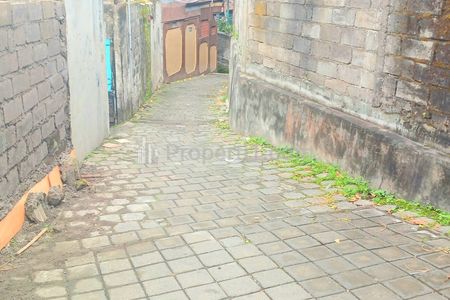 Dijual Tanah 150 m2 di Gatsu Barat Dekat Jalan Cokroaminoto Ubung Denpasar Bali