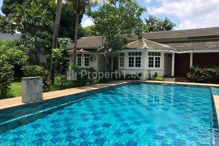 House for Rent with Swimming Pool at Patra Kuningan, South Jakarta