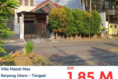 Dijual Rumah Murah Villa Melati Mas, Serpong Tangerang