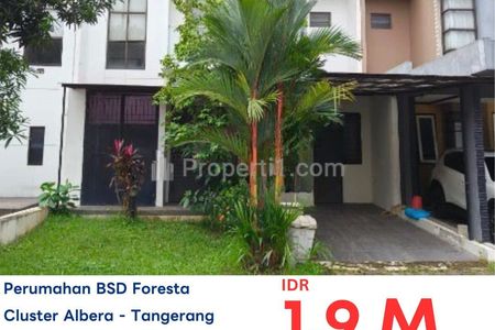 Dijual Rumah Foresta BSD Murah di Tangerang, Banten