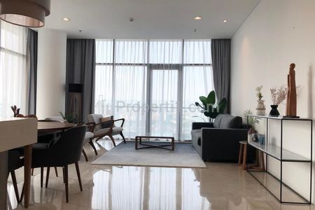For Lease Modern Luxury Apartment at Verde Two Type 3BR (Ensuite) Full Furnished - Prime Location in South Jakarta