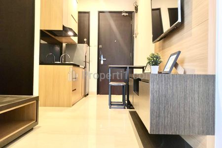 For Rent Sudirman Suites Apartment Type 1BR Full Furnished - Strategic Location in Central Jakarta