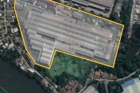 Jual Gudang Bekas Pabrik Biskuit Luas 7 Hektar Bangunan 4 Hektar di Kawasan Industri Klari, Karawang Timur, Jawa Barat