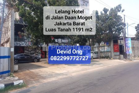 Dijual Hotel Maple Jalan Daan Mogor, Jakarta Barat