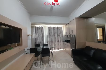 Disewakan Apartemen Royal Mediterania Garden - 2+1BR Furnish Luas 53,5m2