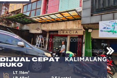 Dijual Ruko Lokasi Strategis Samping Jl. Raya Kalimalang, Duren Sawit, Jakarta timur