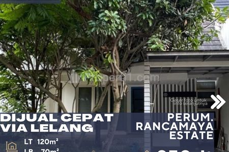 Dijual Rumah Via Lelang di Perum. Rancamaya Estate Bogor Selatan