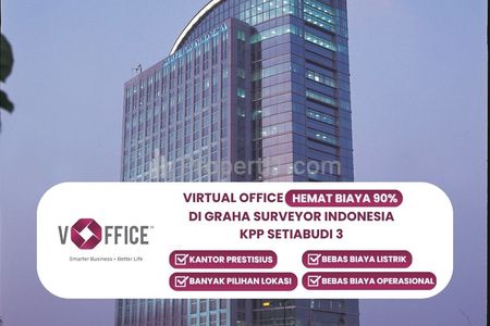 Sewa Kantor Virtual di Graha Surveyor Indonesia KPP Setiabudi Tiga, Jakarta Selatan