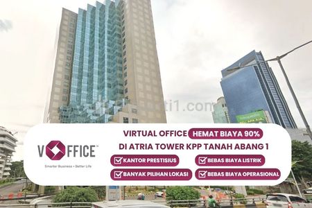 Sewa Kantor Virtual di Atria@Sudirman KPP Tanah Abang Satu, Jakarta Pusat