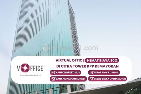Sewa Kantor Virtual di Citra Tower KPP Kemayoran, Jakarta Pusat