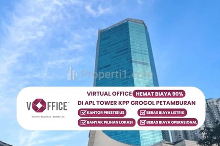 Sewa Kantor Virtual di APL Tower KPP Grogol Petamburan, Jakarta Barat