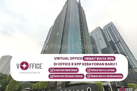 Sewa Kantor Virtual di Office 8 SCBD KPP Kebayoran Baru Satu, Jakarta Selatan