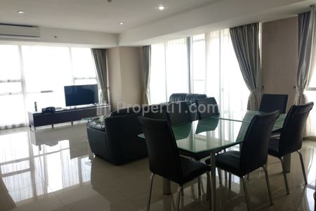 Sewa Apartemen Kemang Village Residence Tipe 3 Kamar Tidur Private Lift