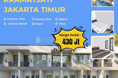 Jual Rumah Minimalis 2 Lantai di Kramat Jati, Jakarta Timur
