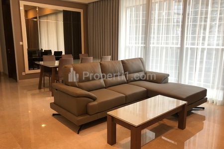 Sewa Apartemen Anandamaya Residences 2+1BR Full Furnished