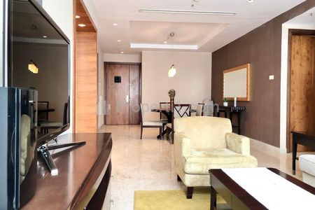 For Lease Luxury Apartment Oakwood Premier Cozmo Strategic Location in South Jakarta - 3+1 BR Fully Furnished