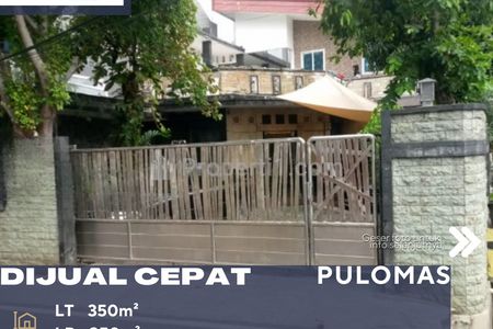 Dijual Rumah Bagus 2 Lantai Siap Huni di Pulomas Jakarta Timur