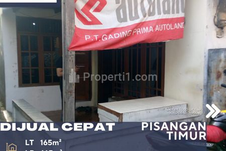 Dijual Cepat Rumah Lama Cocok untuk Rumah Kost atau Kontrakan di Pisangan Timur Jakarta Timur