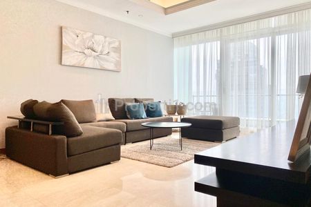 For Lease Luxury Apartment Kempinski Residence Strategic Location in Central Jakarta - 2+1 BR Fully Furnished