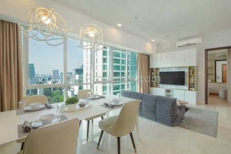 Disewakan Apartemen Setiabudi Sky Garden Jakarta Selatan – 3+1BR Sky Tower – Kondisi Furnished