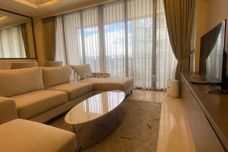 Disewakan Apartemen District 8 Tipe 3 Kamar Tidur Full Furnished