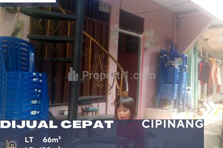 Dijual Rumah 2 Lantai Siap Huni di Cipinang Jakarta Timur