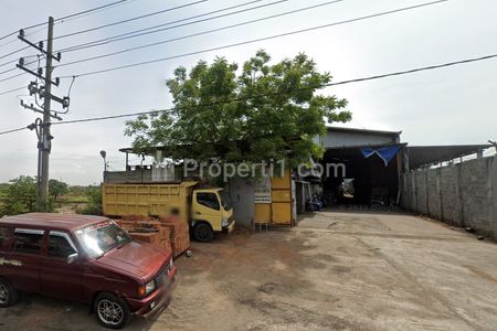 Dijual Gudang Raya Bringkang Menganti Gresik Akses Kontainer 40ft