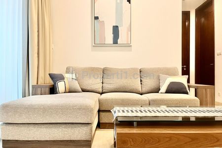 For Lease Apartment at Anandamaya Residence Type 2+1 BR Modern Luxury Full Furnished - Strategic Location in Central Jakarta