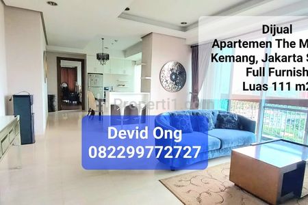 Dijual Apartemen Kemang Mansion 2 BR Full Furnished, Jakarta Selatan