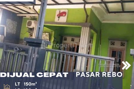 Dijual Cepat Rumah Murah di Pasar Rebo Jakarta Timur
