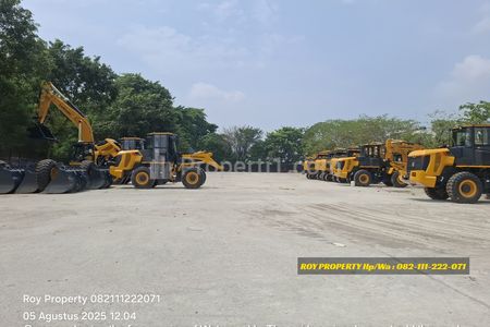 Disewakan Tanah di Cakung Cilincing Jakarta Timur Luas 1.5 Hektar Open Yard Full Cor Beton Siap Pakai
