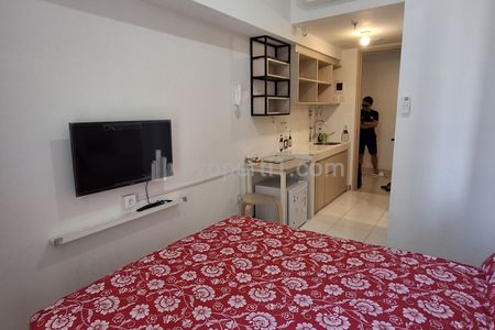Sewa Apartemen Tokyo Riverside PIK 2 Tipe Studio 21m2 Full Furnished
