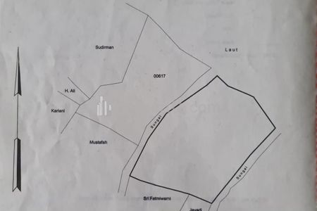 Dijual Tanah 12 Hektar Los Pantai Utan Sumbawa Nusa Tenggara Barat