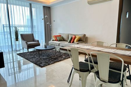 Sewa Apartemen Residence 8 Senopati Tipe 2BR Full Furnish - Jakarta Selatan
