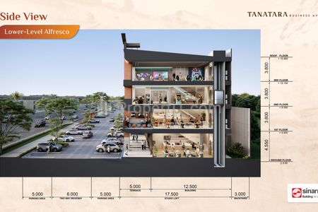 Dijual Ruko Studio Loft Tanatara Business Avenue BSD