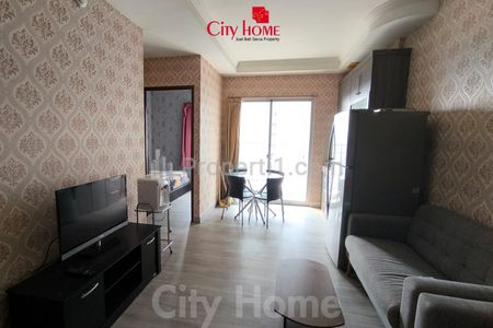 Disewakan Apartemen Mediterania Garden Residences 2 Tipe 2BR Furnish Luas 42m2