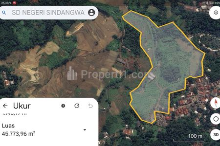 Jual Tanah Produktif Perkebunan di Leuwisadeng, Leuwiliang, Kabupaten Bogor Barat