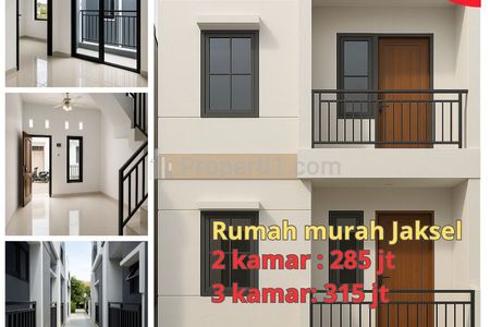 Jual Rumah Inden 2 Lantai Murah 200 Jutaan di Jagakarsa, Jakarta Selatan